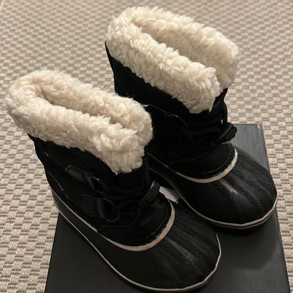 Sorel Yoot pac black. Size 10 - Picture 1 of 6